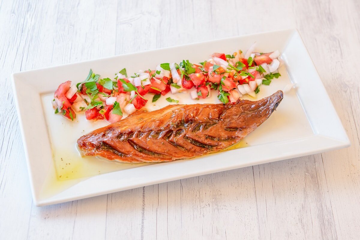 Smoked mackerel